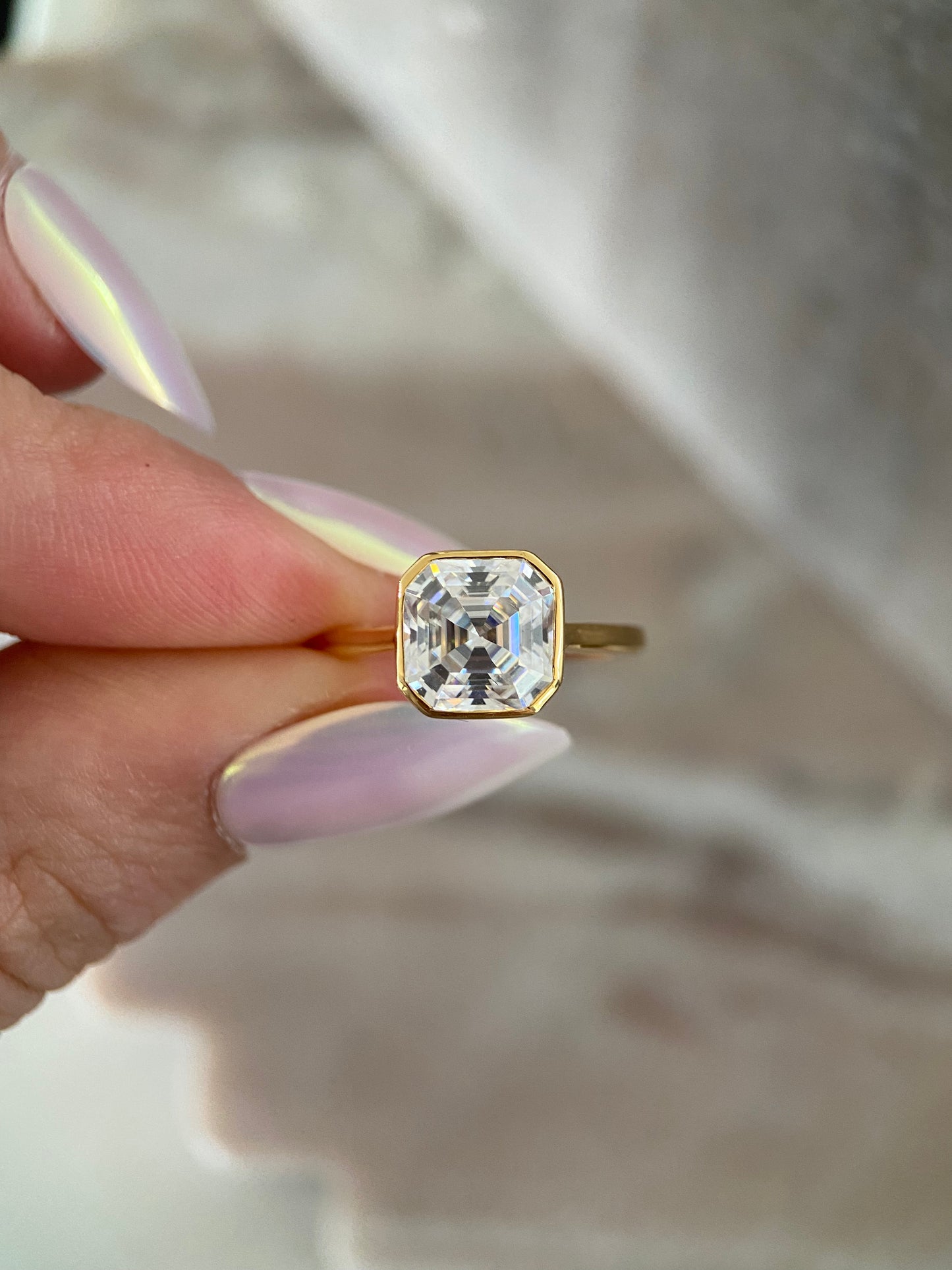 Bangin' Bezel - Asscher Edition