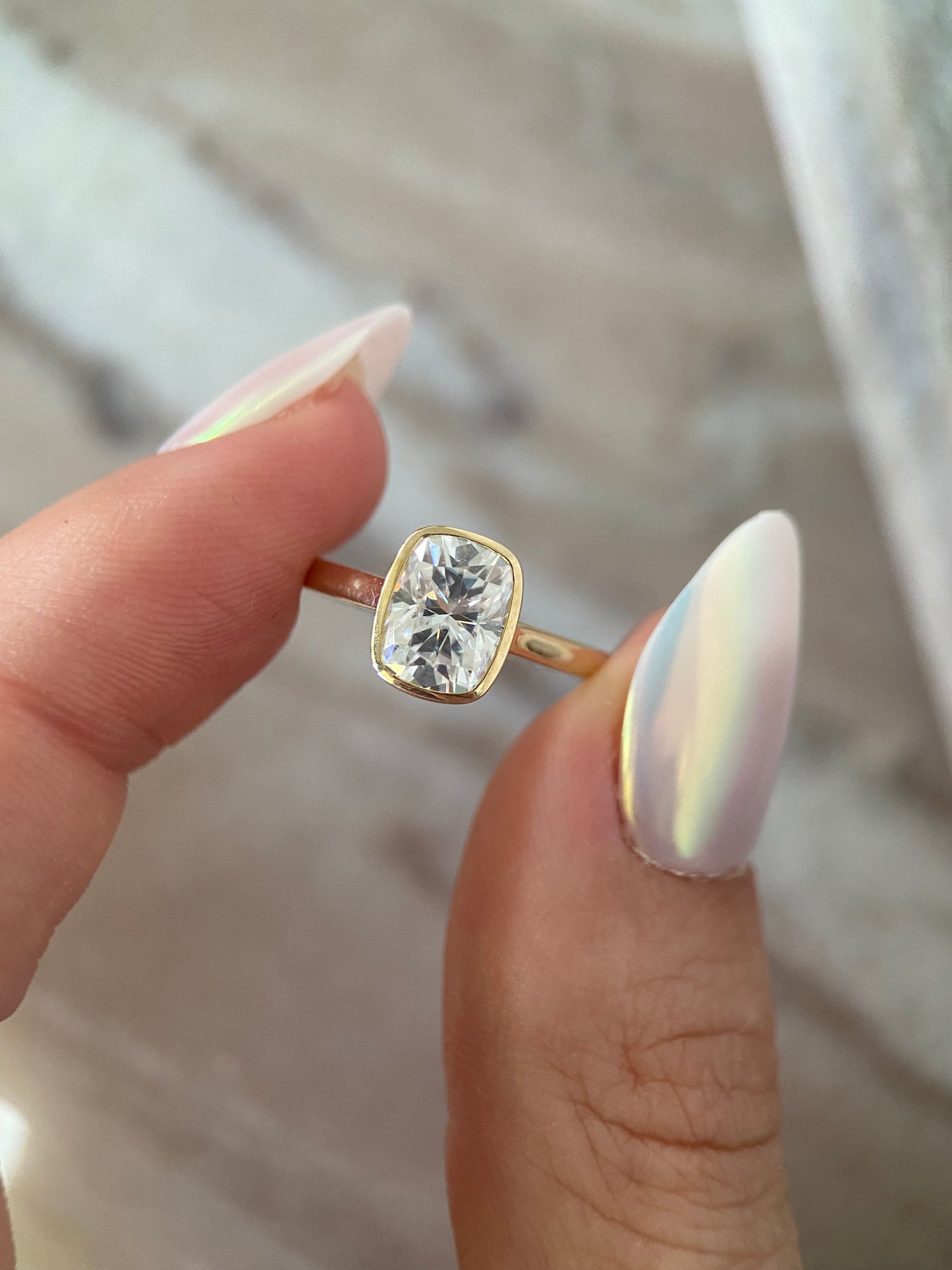 Bangin' Bezel - Elongated Cushion Cut Edition